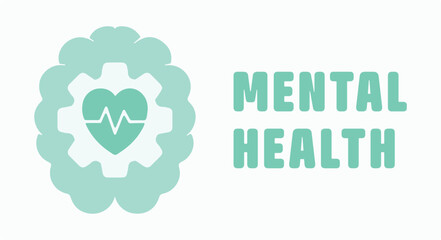 Wellness, emotions, world, mental health, day, feelings, mind, healthy, brain, heart, psychologist, medicine. Treatment, cure, love, health, doctor, hospital, mind. Set, vector, icon