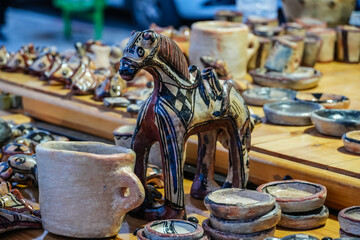 The artisanal pottery of Sejnane womens, Tunisia
