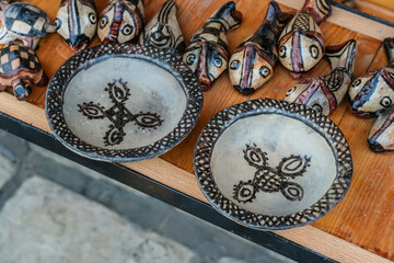 The artisanal pottery of Sejnane womens, Tunisia