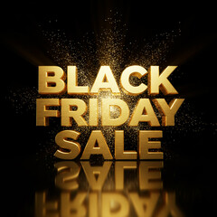 Black Friday Vibrant Discount Sale Banner – Modern Promotional Concept