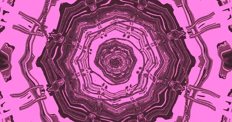 Tunnel video loop showcasing vibrant motion patterns for immersive screensaver effect