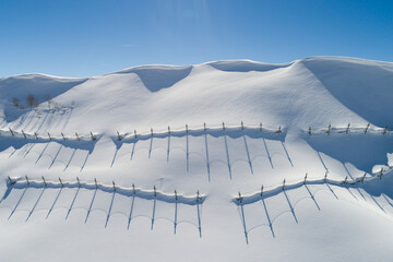 Avalanche Fence Mount Crested Butte