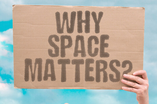 "Why Space Matters?" Limited alone time shrinks opportunity for personal reflection. SPACE. PRIVACY. REFLECTION. THOUGHT. INDEPENDENCE.