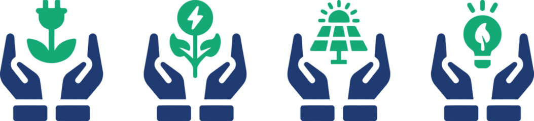 green, icons, sustainable, (113), energy, vector, [converted], technology, design, illustration