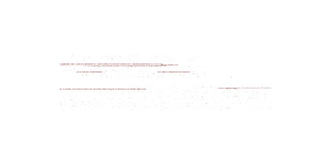 Stock photo of abstract pixelated pattern design with red accents on a black background for graphic design on transparent background