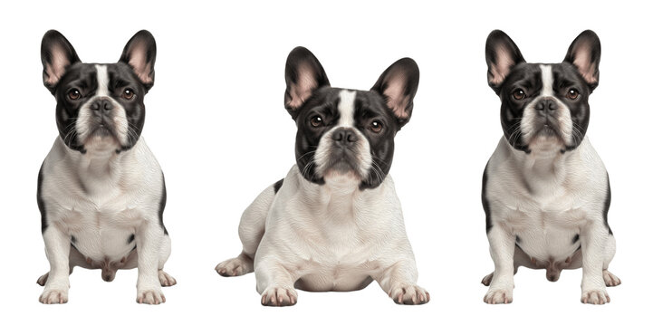 French Bulldog Dog Breed Purebred Non-Sporting Companion Isolated