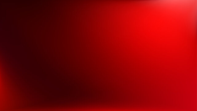 Studio red gradient bg. Red empty room. Limbo texture wallpaper.