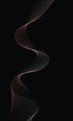 Abstract curved wavy lines for phone wallpaper background