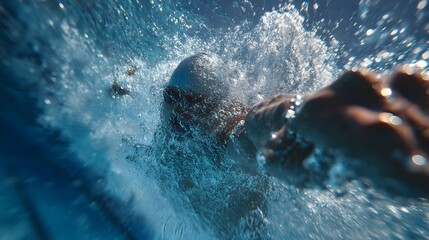 Swimmer Emerging from the Water