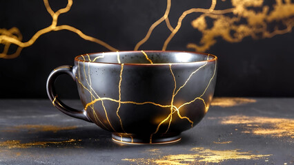 beautiful large designer cup