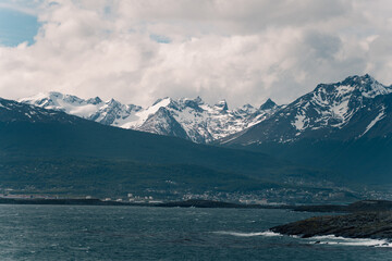 City of Ushuaia in southern Patagonia, Argentina