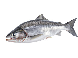 Fototapeta premium Ocean trout fish isolated on transparent background