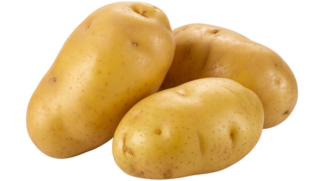 Fresh yellow potatoes  png  isolated on transparent background, ready for cooking delicious meals, perfect for healthy eating and culinary creations - Powered by Adobe