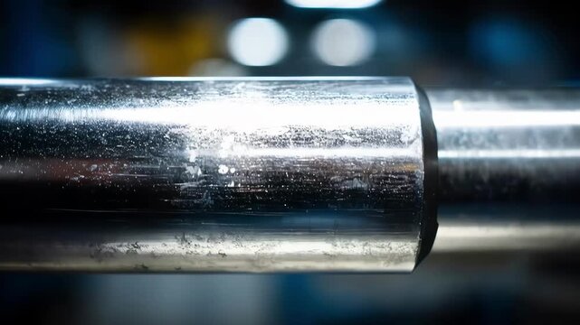 Medium shot focusing on a clear anodizing treatment creating transparent oxide layers revealing the natural metal beneath while providing corrosion resistance.