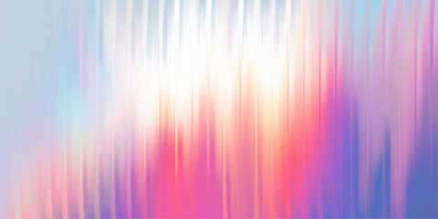 Obraz premium Pastel prism gradient of lilac, coral, mint, tall ribbed distortion, silky glow, airy dreamy background. Vector illustration