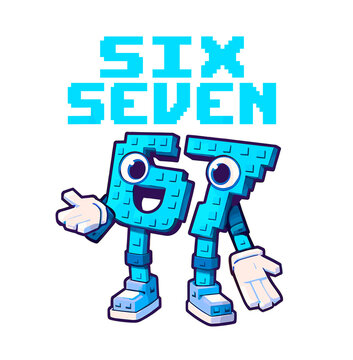 67 Meme Humor 6-7 Funny Six Seven 