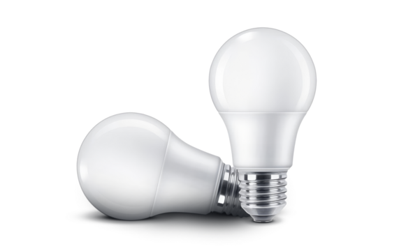 Saving energy with modern LED light bulbs