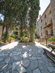 Fototapeta premium Evangelistria Monastery at Skiathos, Sporades, Thessaly, Greece