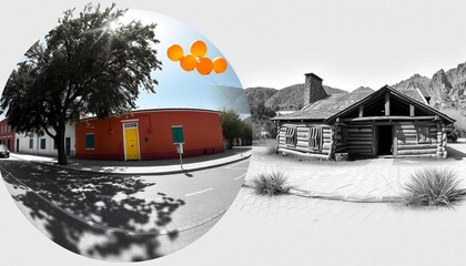 Colorful Urban Meets Rustic Countryside