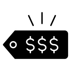 Expensive Glyph Icon