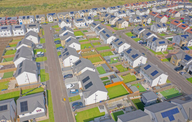 New housing development at Dargavel in Bishopton