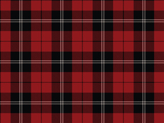 Royal Stewart tartan plaid seamless pattern, red black yellow white traditional Scottish check plaid seamless background. A timeless heritage-style pattern for apparel, home decor and crafting