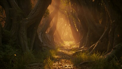 old tree in the forest