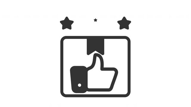 Animated testimonials icon