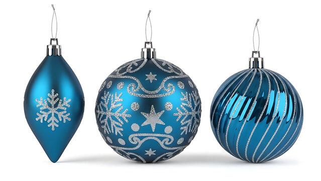 easter eggs on white background