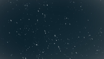 Winter freeze motion of white snow coming down, isolated on background. Snowfall texture overlays.