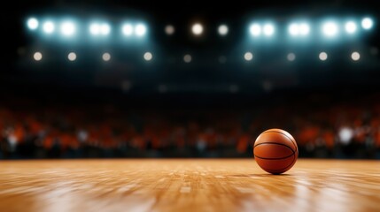 Excitement fills the arena as champions rise in the basketball tournament