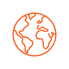 icon earth world global