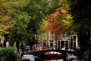 canal in amsterdam