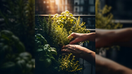Urban Gardening Cinematic Poster