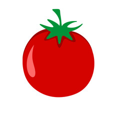 A simple red tomato icon
