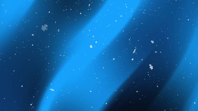 Blue background with swirling patterns and small white specks. Ideal for backgrounds, digital designs, website elements, and artistic projects.