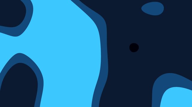 Great for backgrounds, web design, presentations, and digital art projects. Abstract blue shapes in a layered paper cut style.