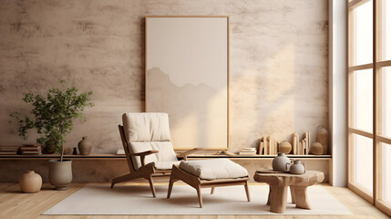 empty room with a table