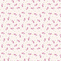 Seamless small flower pattern	