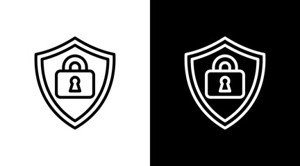 Privacy With Icon Set Design