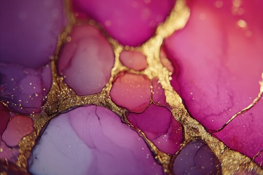 Oceanic Marble Depth Background, Pastel and gold tones merge like waves meeting the sand. It feels deep, natural, and timeless with rich mineral beauty.