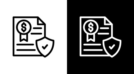 Premium Payment With Icon Set Design