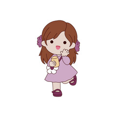 cute girl stickers