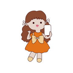 cute girl stickers