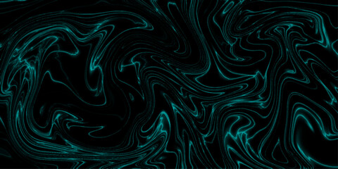 Fototapeta premium Marble texture white, black color and grunge for design background. ebru aqua paper and silk print. Liquid Marbling black and green effect background. Monochrome abstract style vector bg. 