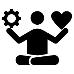 Balance icon of life