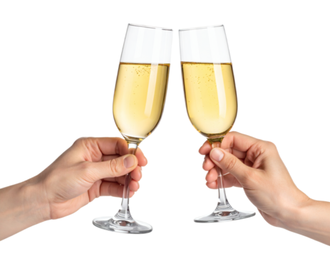 Celebrate success with a toast of bubbly champagne for a sophisticated and festive occasion with friends and family - Powered by Adobe
