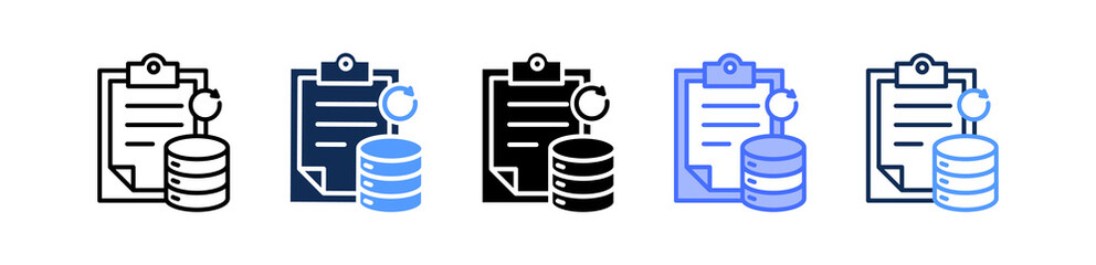 Data Sync multiple icon