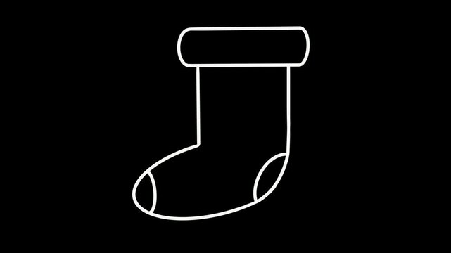 Easy to christmas sock with gifts