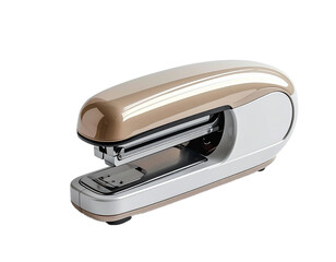 Metal Stapler Isolated on Transparent Background